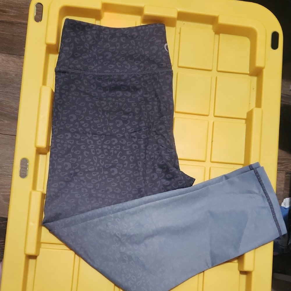 ZYIA Black and Gray Leggings